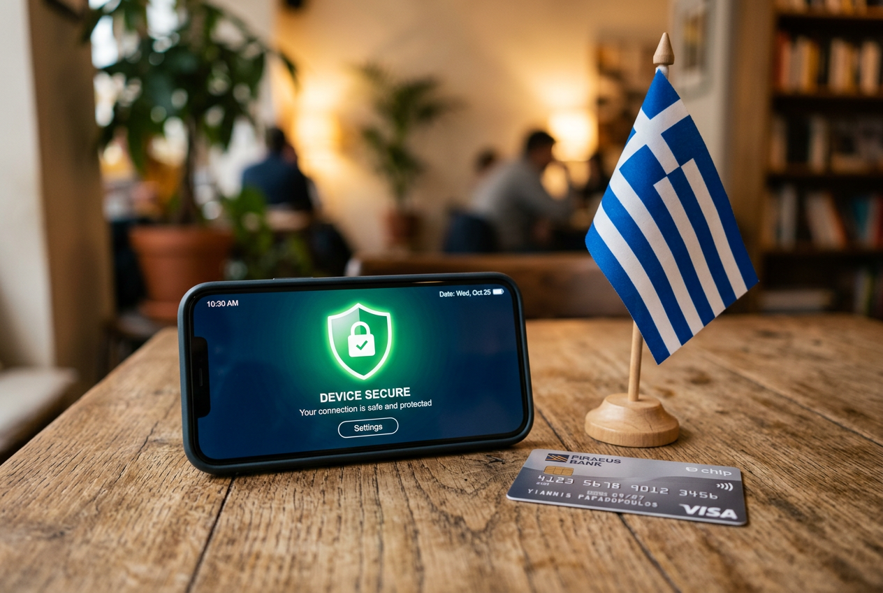 Ψηφιακή απεικόνιση της ασφάλειας και της κρυπτογράφησης στα online καζίνο.